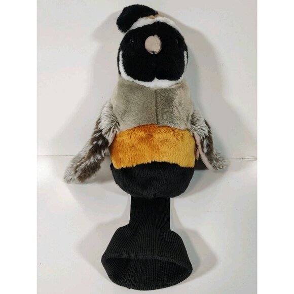 Daphne Quail Golf Club Head Cover Driver Bird 12" Plush - Picture 1 of 6